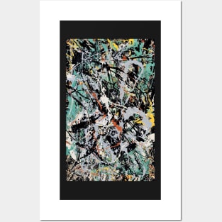 Jackson pollock fantastic art Posters and Art